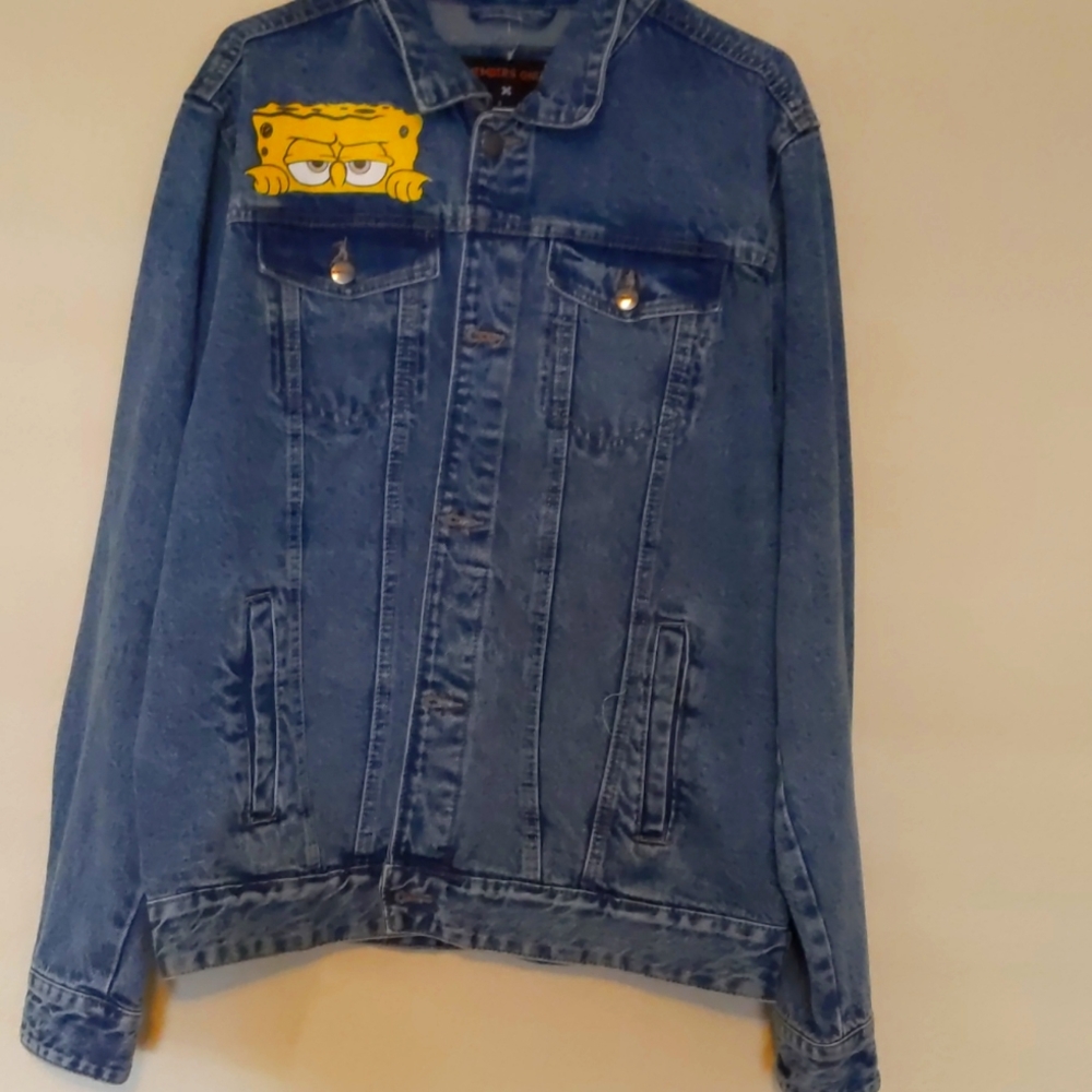 Jeans men's jacket.